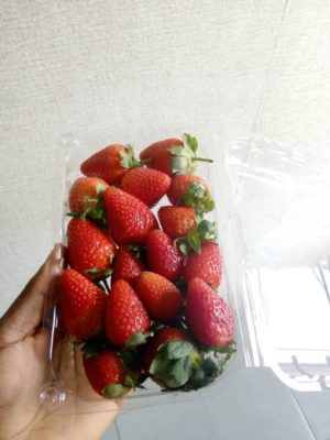 fresh strawberry fruit